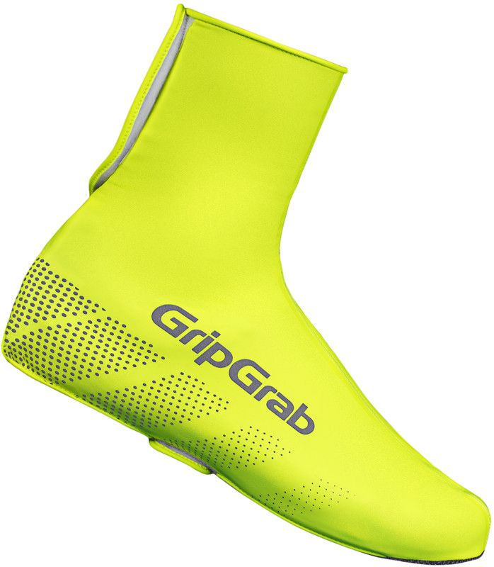 GripGrab Ride Waterproof Hi-Vis overschoen, fluo yellow - 5708486006220