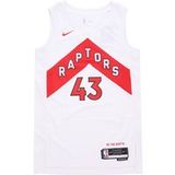Torrap Maillot de basketball Dri-Fit Swingman pour homme #43 Pascal Siakam Blanc