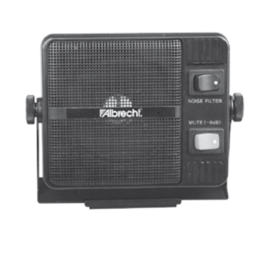 Albrecht CB 20 - Draagbare luidspreker - Zwart