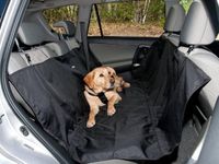 PARENCE. - Universele zwarte polyester autostoelhoes voor honden