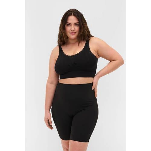 Zizzi Licht Corrigerende Short Zwart