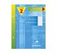 Clairefontaine 11351AMZC Pak met 2 Etuis Geperforeerde Losse Bladen - 17x22 cm - 200 Pagina's Grote Ruitjes - Wit Papier 90 g - Herbruikbaar etui