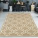 Bol Tapis intérieur et extérieur aux couleurs chaudes - beige, dimensions : 200 x 290 cm