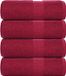 vidaXL Gastendoekjes FROGN 4 stuks 30x50 cm 360 g/m² Bordeauxrood