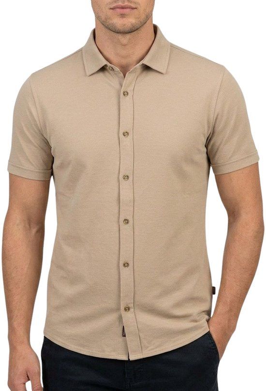 Gabbiano Shirt Shortsleeve Basic Jersey Almond