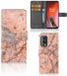 B2Ctelecom OnePlus Nord 2 5G Bookcase Marmer Oranje