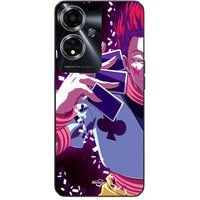Maniacase Etui Oppo A59 5G Hisoka Morow en de kaarten hunter x hunter anime
