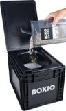 BOXIO Hennep 100% plant based Afvaltank 5.6L Zwart