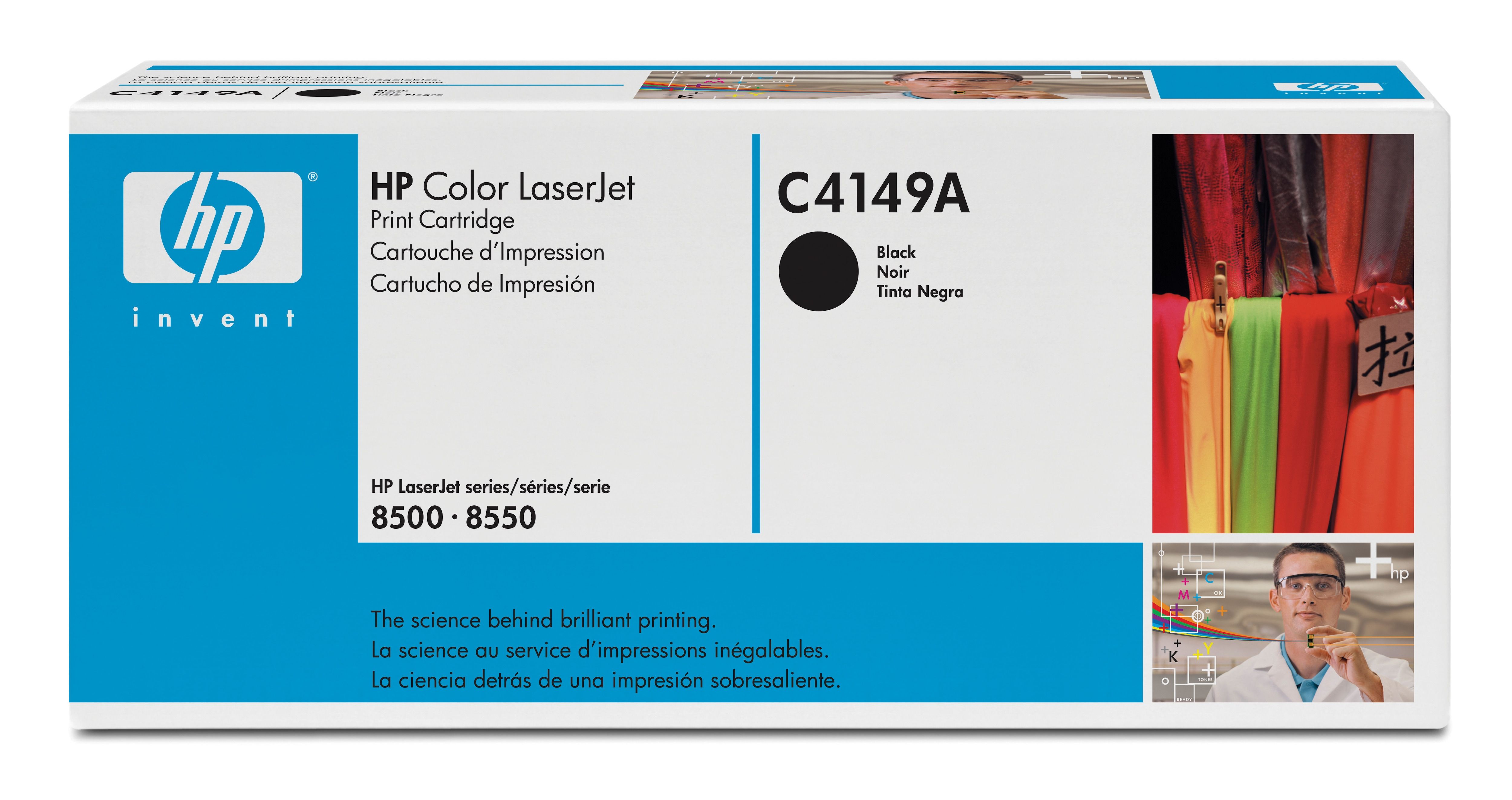 HP C4149A Zwart Tonercartridge - 1 stuk - Compatibel met Color LaserJet 8500/8550