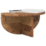 vidaXL Wandplank - Muurmontage - Oudhout - 38 x 19 x 19 cm - Bewerkt hout