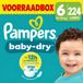 Pampers Baby Dry Couches Taille 6 (13-18kg) 56 pièces