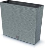 Prosperplast Furu Case Tower Bloempot/Plantenbak met inzet - Beton (Grijs) - 12L