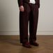 Manfield - Heren - Cognac leren loafers - Maat 42