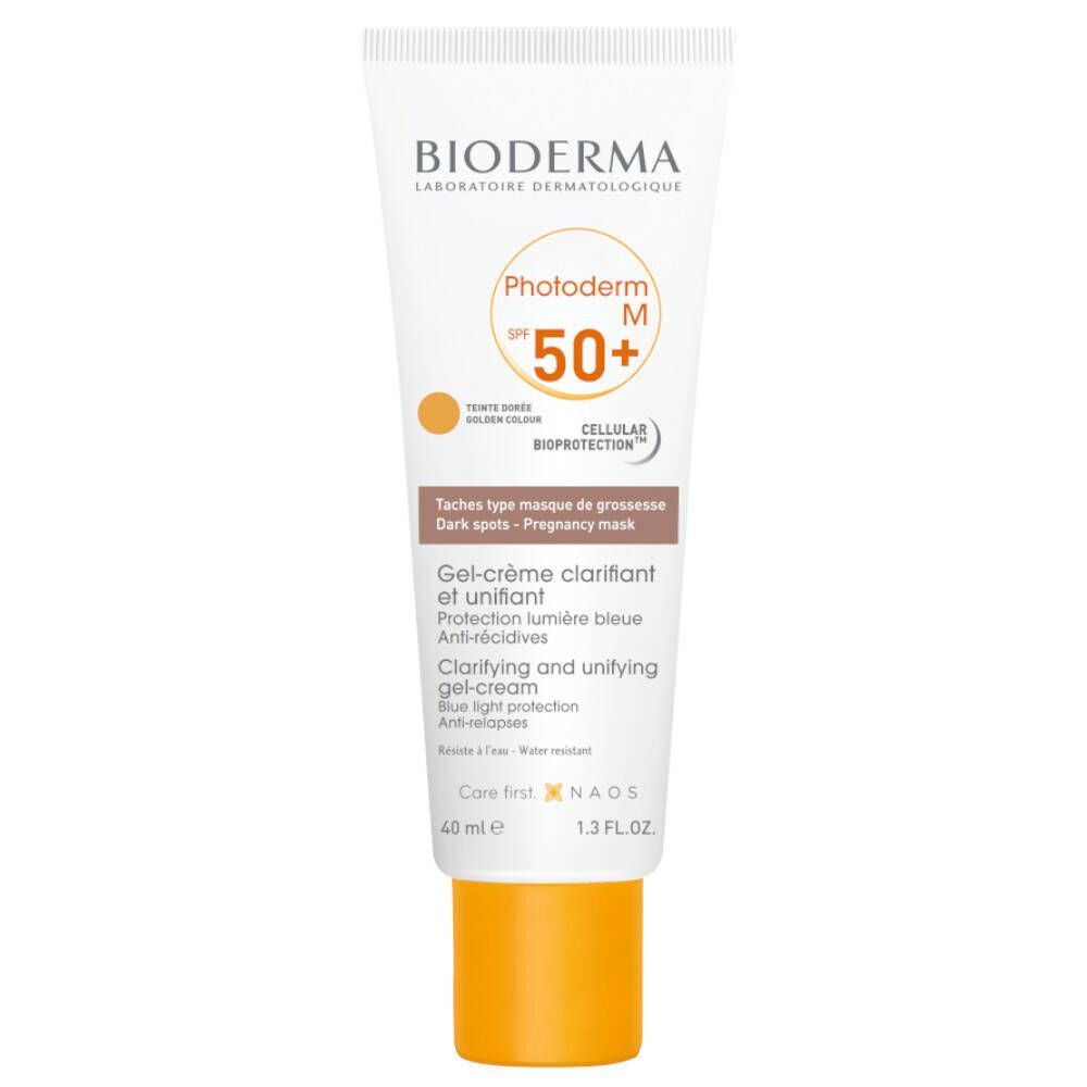 Bioderma Photoderm M Clarifying & Unifying Gel-cream Spf50+ 40 Ml For Unisex