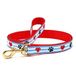 Up Country Pawprint Stripe Lead Narrow (5/8)