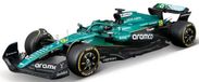 Bburago 28070S, 1:24 F1 Aston Martin AMR25 met wandelhelm, Meerkleurig