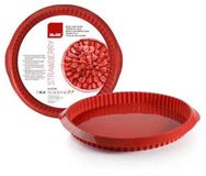 Ibili Moule à gâteau Fraise 28 cm Transparent