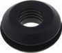 Icecat Douille ; ouverture Mont : 11,5mm ; ouverture : 7,2mm ; silicone ; noir Traversées