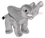 Olifant en peluche avec son - 20 cm - Souple et lavable - Pour enfants et amateurs d'animaux