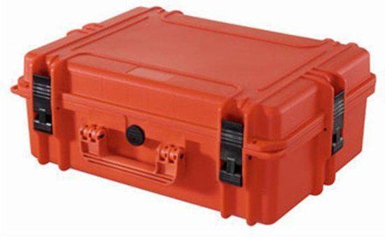MAX300 Waterdichte koffer - Oranje - Leeg