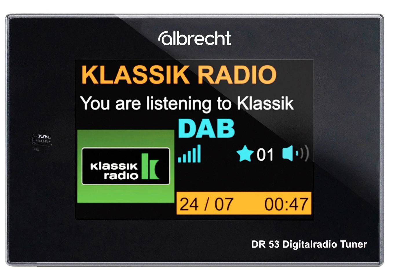 Albrecht audio Albrecht DR 53 DAB+/FM Radio - Bluetooth - Zwart