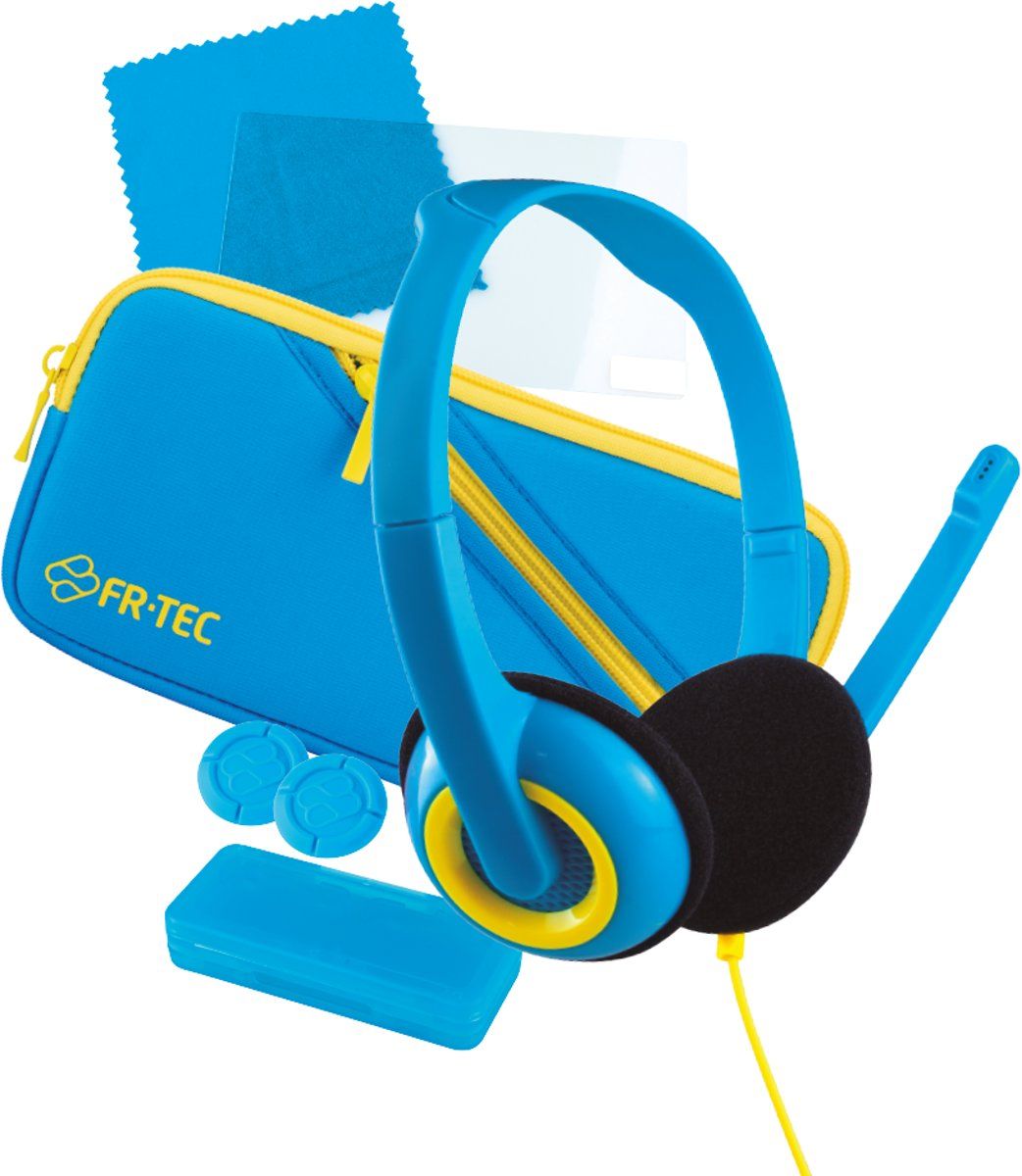 FR-Tec Nintendo Switch Lite Starters Pack - met o.a. Headset, XL Thumb Grips, Game Case