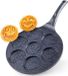 orion group Orion Oogpan, diameter 27 cm, spiegelei-pan voor 7 eieren, pannenkoekenpan voor gas, voor inductie, met anti-aanbaklaag