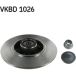 SKF Lot De 2 Disques De Frein Vkbd 1026 Renault 43 20 015 39r 43 20 075 95r