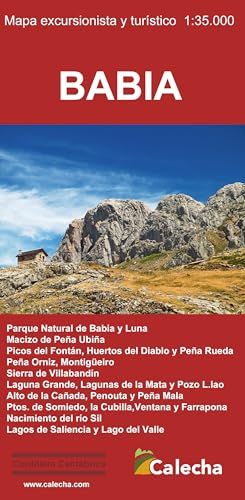 BABIA. MAPA EXCURSIONISTA Y TURÍSTICO