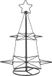 Mica Decorations Edelman Bv Metalen decoratie kerstboom zwart 40 cm