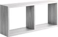 Homemania Morgana Rek voor wanddecoratie – woonkamer, slaapkamer, kantoor – MDF, eiken Imperial 70 x 30 x 15,5 cm