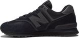 New Balance ML574EVE Unisex Sneakers - Black - Size 43