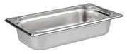 APS 81302 GN 1/3 roestvrijstalen container, afmetingen 175 x 325 mm/hoogte 650 mm/volume 2,5 l