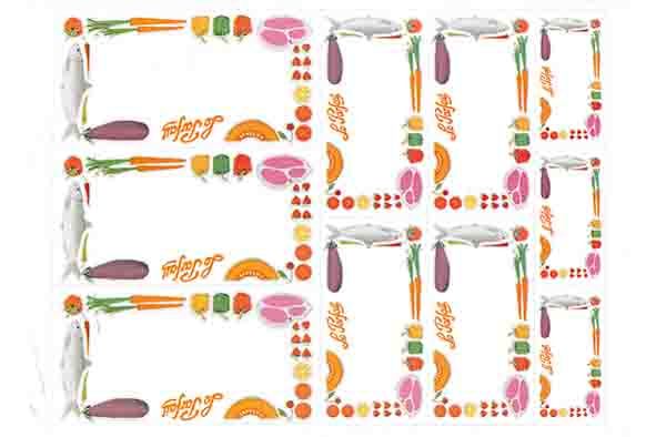 Le Parfait Wecketiketten - Sticker - 30 Stuks - Wit