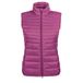 HKM Lena Donsbodywarmer voor dames Veenbessenrood S