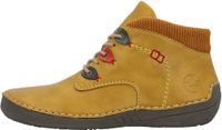 Rieker Raposa hoge sneakers met veters Geel Dames Maat 41
