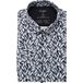 OLYMP Luxor 24/Seven Modern Fit Jersey overhemd marine, imprimé