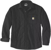Carhartt Quilted Snap Front Shirt Textiel jas - Zwart - L
