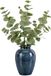 Mica Decorations Kunstplant takken Eucalyptus - 3x - H85 cm - lichtgroen - kunststof - bladgroen - siertakken