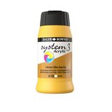 Systeem Daler-Rowney Systeem 3 acrylverf, 500 ml, Tubs – Cadmium Yellow Deep (Hue)
