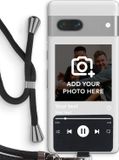 Case Company Google Pixel 7 Hoesje met Koord - Music Player - Zwart