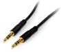 Startech 1ft Slim 3.5 Stereo Audio Cable - M/M