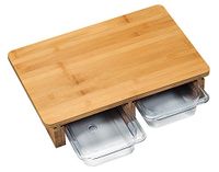 KESPER Snijplank met opvangbak - bamboe - bruin - 58353 13