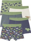 Vertbaudet Set van 5 boxershorts voor jongens met dinosaurussen