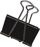 Q-CONNECT Foldbackclip Zwart 42 mm (10 stuks)