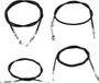 Hercules Saxonette Sachs Spartamet Bowdenkabelset, noir