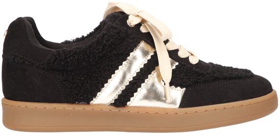 La Strada Sneaker Zwart Teddy - Damesschoenen - Maat - 37