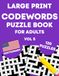 Codewords Puzzle Book for Adults (Vol 5): Large Print Codeword Puzzles for Adults, Seniors, Teens & More (US Version)