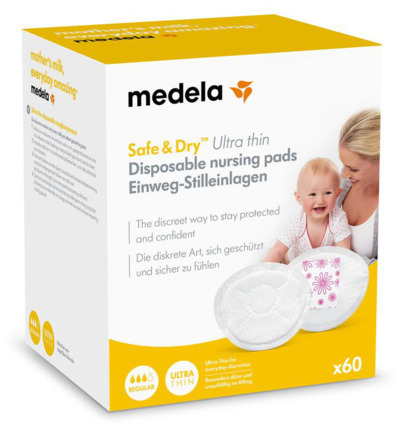 Medela Disposable Zoogcompesssen Ultra Thin wit