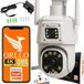ORLLO IP-camera Orllo TZ8 Dual, 4MP+4MP, 4G SIM LTE, Wi-Fi